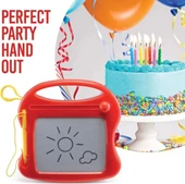 PREXTEX Mini Manyetik Çizim Tahtası Çocuklar İçin 18'li Paket - 4