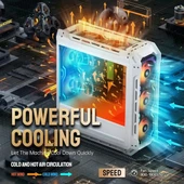 Asiahorse Matrix-Siyah 56 Adreslenebilir RGB LED 360 mm Fan - 4
