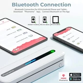 Phomemo M832 Taşınabilir Seyahat için Kablosuz Yazıcılar - 4