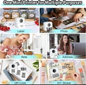HuiJuKeJi Mini Etiket Yazıcısı - 5