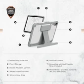 UAG iPad 10.9” 10. Nesil 2022 Ayarlanabilir Standlı Kılıf - 2