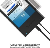 SABRENT USB SATA Harici Sabit Disk Soğutma Fanlı Lay Düz Yerleştirme İstasyonu - 4