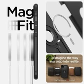 Spigen iphone 15 Pro Max Manyetik Tough Armor MagFit Kılıf - 7