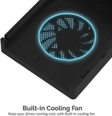 SABRENT USB SATA Harici Sabit Disk Soğutma Fanlı Lay Düz Yerleştirme İstasyonu - 3