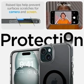 Spigen iPhone 15 Manyetik Magfit Ultra Hibrit S Kılıf - 5