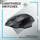 Logitech G502 X PLUS Kablosuz RGB Oyun Mouse - 1