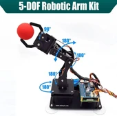 Adeept 5-DOF Robotik Kol Kiti Raspberry ile Uyumlu - 8