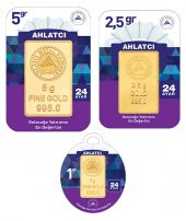 24 Ayar-8.5 Gram Külçe Altın - 1