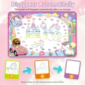 TOYK Kids Renkli Doodle Çizim Matı Okyanus - 5