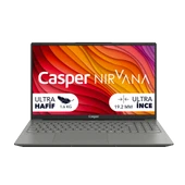Casper Nirvana X650 i5-13420H 16GB DDR5 500GB SSD Freedos 15.6" Laptop X650.1342-BV00X-G-F thumbnail 1