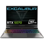 Casper Excalibur G880 i7-13620H 64GB 1TB 8GB RTX5070 165HZ 15.6" Freedos Gaming Laptop G880.1362-EF70X-C - 1