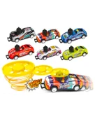 Ctoys Çek Bırak Pervaneli Yarış Arabası Çantalı Set 6lı - 2