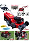 WORKMASTER Kama UMS56 Benzinli Şanzımanlı Çim Biçme Makinası 56 Cm 70 Litre - 1