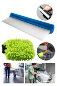 Omax Püsküllü Mikrofiber Araba Yıkama Ve Detay Temizlik Eldiveni - 1