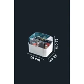 Piev House By House Kapaklı 15 Bölmeli Oje Ve Ruj Düzenleyici Organizer - 4