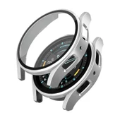 Sneezy Samsung Galaxy Watch 5 44mm PC Sert Kasa Ve Ekran Koruyucu  Gümüş - 1