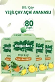 Doğadan Yeşil Çay Açai Ananaslı Bardak Poşet Çay - 1