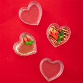 Perotti 16364 Neomi 4'lü Kalp Magnolia Çerezlik Sunumluk Kasesi thumbnail 2