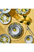 GÜRAL PORSELEN Camelia 24 Parça 6 Kişilik Yemek Takımı 41963 - 2