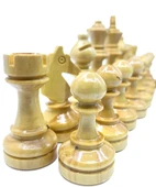 Ahşap Şimşir Satranç Taşı Model 2 - 3