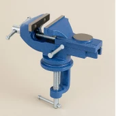 Masa Mengenesi 50 mm Mobilya Tezgah Dönerli Tabla Taban Metal Döküm İşkence Kıskaç Mini Ahşap Kanca - 4