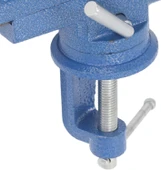 Masa Mengenesi 70 mm Mobilya Tezgah Dönerli Tabla Taban Metal Döküm İşkence Kıskaç Mini Ahşap Kanca - 10