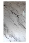 Alternatif Kaplama UV PVC Fırtına Mermer Desenli 1 Adet 60x120cm Ev Ofis Otel Duvar Kaplama Paneli thumbnail 3