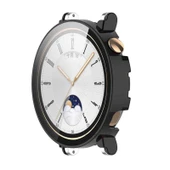 Sneezy Huawei Watch Gt4 41mm PC Sert Kasa Ve Ekran Koruyucu  Siyah thumbnail 3