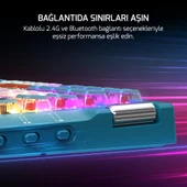 GamePower Sense TKL RGB Wireless/Bluetooth/Kablolu Mekanik Red Switch Gaming Klavye - 2