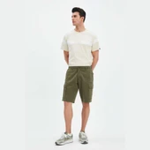 Ellesse Erkek Haki Kargo Şort – EM471-KH - 5