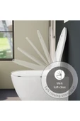 Vitra Sento 130-003R009 Klozet Kapağı, Yavaş Kapanır, Kolay Çıkabilir, Beyaz - 4