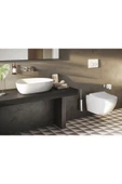 Vitra Outline 5991B403-0016 Asimetrik Lavabo, Clean, 56 Cm, Beyaz - 3