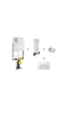 Vitra S50 Asma Klozet Ve Gömme Rezervuar Tam Set - 4