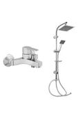 Artema Win S Banyo Batarya Ve Tema Quadro Tepe Yağmurlama Duş Takımı - 1