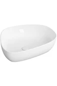 Vitra Outline 5991B403-0016 Asimetrik Lavabo, Clean, 56 Cm, Beyaz - 1