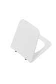 Vitra Equal 119-003R009 Ince Klozet Kapağı, Yavaş Kapanır, Kolay Çıkabilir, Beyaz - 1