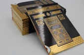 Özel İsim Etiketli 10 Adet Kabe Model Fihristli Yasin-i Şerif  128shf Çanta Boy(16x11cm) - 2