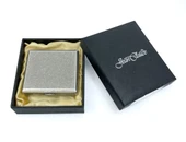 Jean Claude Gümüş Renk Metal Sigar* Tabakası - Antik Chrome Kaplama - 5