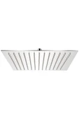 Bym Yapı Tepe Duş Başlığı Kare 25 * 25 Paslanmaz Inox 304 Çelik Metal Kireç Önleyici - 1