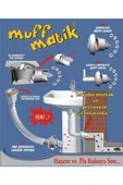 Muffmatik 2 Adet Koku Yok! Çekvalfli Adaptör Conta Lavabo Gideri Koku Önleyici - 1