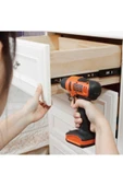 Black&Decker Darbesiz Ld12Sp Akülü Vidalama 12 Volt 1,5 Watt 2 Yıl Anahtarsız Kablosuz 12 Volt - 4