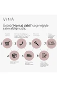 Vitra Efshopx Origin A41458 Ankastre Stop Valf Sıva Üstü Krom New Desing 1002192 - 4