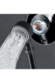 Starnewstore Rom 5 Fonksiyonlu Duş Başlığı - Turbo Fan Duş Başlığı - Siyah Romshp 1067323 - 1
