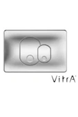 Vitra 711-1085 Kumanda Paneli Mat Krom Set - 1
