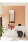 Vitra Sento 7748B083-0559 Rim-Ex Asma Klozet, 54 Cm, Mat Siyah - 4