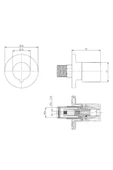 Vitra Artema Ankastre Stop Valf A41461 - 2