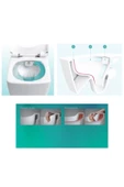 Vitra Sento Smoothflush Rim-Ex Asma Klozet+ Gömme Rezervuar Set - 7