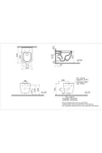 Vitra Ardea 7510B003-6345 Round Smoothflush Asma Klozet-Kapak Seti, Beyaz - 7