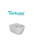 Turkuaz City Kanalsız Asma Klozet Set002008, City Yavaş Kapak - 4