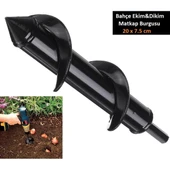 Bitki Ekim-Dikim için Matkap Burgu Ucu 200x75 mm - 8